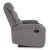 Крісло м'яке розкладне з реклайнером Mebel Elit KOBE 2 Сірий ME.KOBE/P/T/FW фото - 4