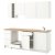 IKEA Кухня KNOXHULT (ИКЕА НОКСХАЛТ) 49180467 фото - 8