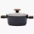 Каструля із кришкою Duka Noble Cook 2300 мл | Чорний/Бронзовий 2220045 фото - 2