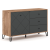 Комод Mebel Elit BACARDI Графіт Комод Mebel Elit BACARDI Графіт W.BILBAO/BL5/DC/GRAF/KOM1D3S