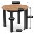 Розкладний обідній стіл Mebel Elit HARRY SMALL Дуб крафт ME.HARRY/92-130/DC/CZ/S фото - 8