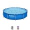 Каркасный бассейн Bestway 56681 STEEL PRO 366x76 см Синий